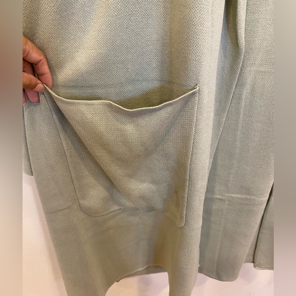 G By Giuliana Cardigan Open Front Olive Green 3XP NWOT - Picture 3 of 9